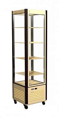 Кондитерская витрина Carboma D4 VM 400-1 (R400C бежево-коричневый, стандартные цвета)