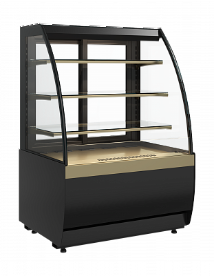 Витрина кондитерская Carboma K70 VM 0,9-2 STANDARD открытая (версия 2.0) (9005-0109)