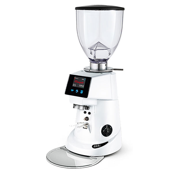 Профессиональная кофемолка Fiorenzato F64 E белая жемчужная