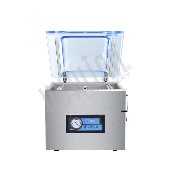 Настольный вакуумный упаковщик HVC-410T/2A (нерж.)