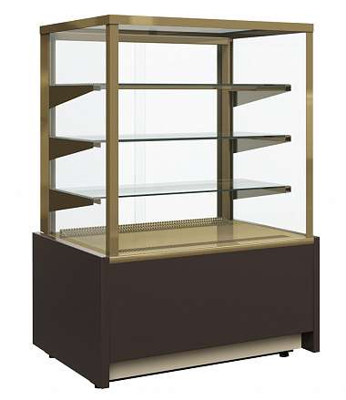 Витрина кондитерская тепловая Carboma KC70 SH 0,9-1 LIGHT 0102-0109 (стекло)