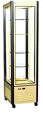 Кондитерская витрина Carboma D4 VM 400-2 (R400Cвр бежево-коричневый, стандартные цвета)