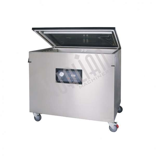 Напольный вакуумный упаковщик DZQ-900/2L (нерж., газ)