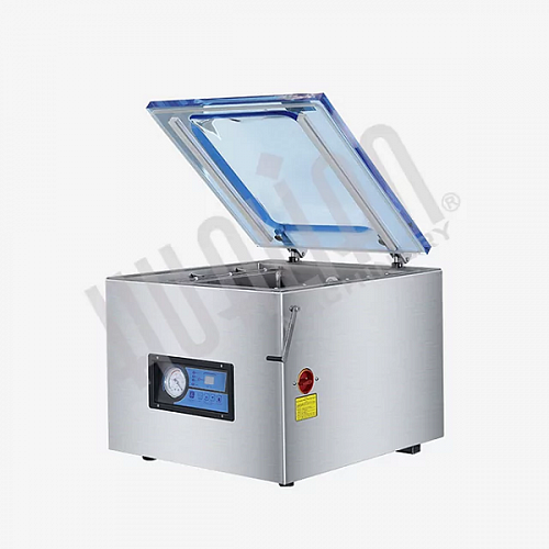 Настольный вакуумный упаковщик HVC-410T/2A-G (нерж., газ)