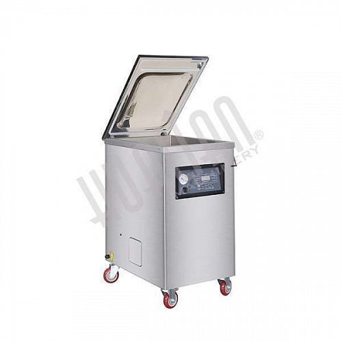 Напольный вакуумный упаковщик DZQ-400DC (нерж., газ)
