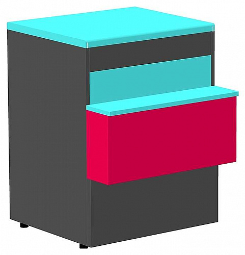 Стол расчетно-кассовый ENTECO MASTER РС-900 НЕМИГА CUBE передвижной