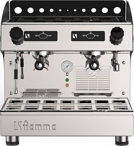 Профессиональная кофемашина Fiamma Caravel 2 Compact TC (2 высок. группы, полуавтомат)