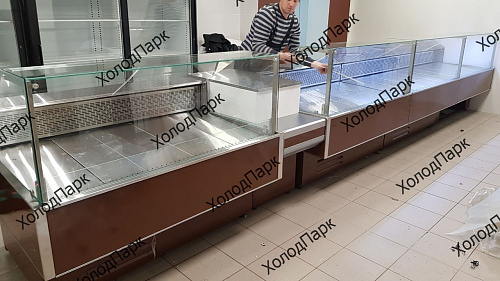 Холодильная витрина Cryspi Gamma Quadro SN 1500 LED