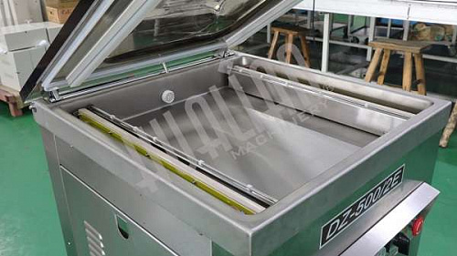 Напольный вакуумный упаковщик DZQ-500/2E (нерж., газ)